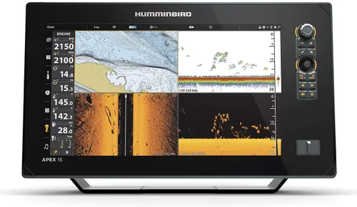 Vista 9 de Humminbird APEX CHARTPLOTTER GPS Fish Finder with Transducer, MEGA Side Imaging+ & HD Touchscreen Display