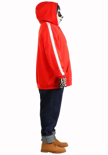 Vista 4 de Disfraz de Miguel de Coco talla grande para hombre Multicolor