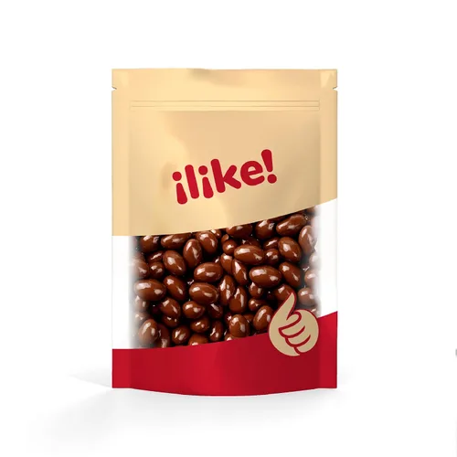 Vista 2 de Caramelo de almendras cubiertas de chocolate con leche, bolsa de 2 libras