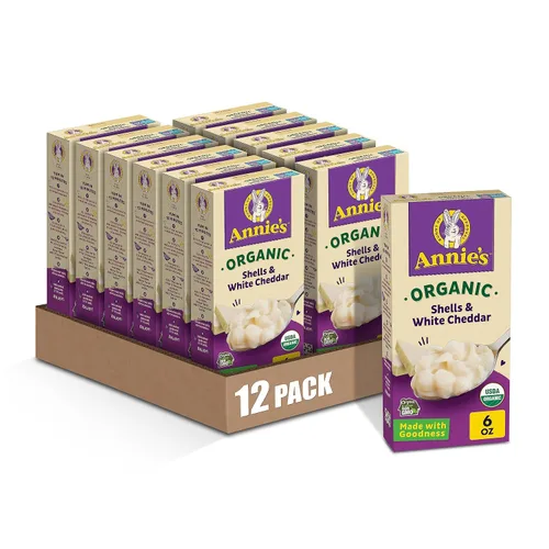 Vista 9 de Annies Homegrown Macarrones y Queso Conchas Cheddar Orgánico