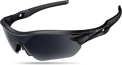 Vista 7 de Gafas de sol deportivas polarizadas para hombres y mujeres, jóvenes, béisbol, correr, pesca, tenis, golf, ciclismo, conducción, motor TAC UV400 TR90