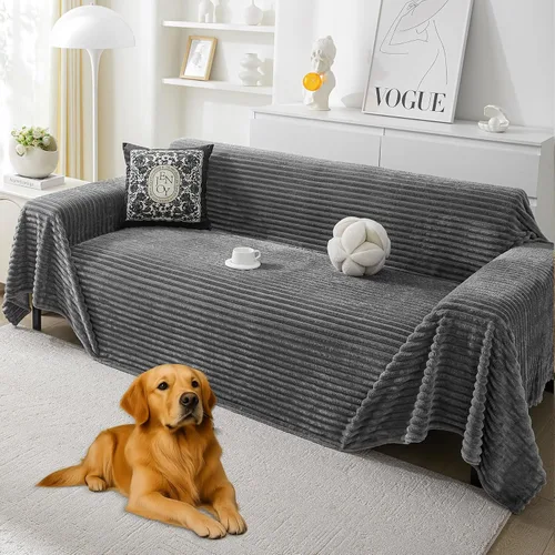 Vista 18 de HAOMAIJIA Fundas de Sofá Boho para Sofá de 2 Cojines - Amigable con Mascotas, Funda Suave y Gruesa Antideslizante para Perros - Protector de Muebles