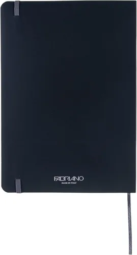 Vista 8 de Fabriano Ispira - Cuaderno de tapa suave, 5.8 x 8.3 pulgadas, A5, forrado, negro