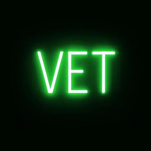Vista 22 de SpellBrite LED Neon ER Sign for Business - Blue, 9" x 6" Azul