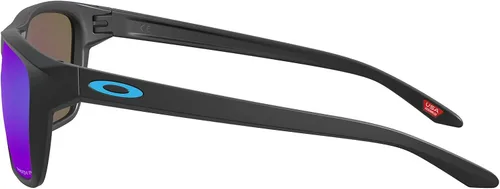 Vista 4 de Polo Ralph Lauren OO9448F Sylas Low Bridge Fit - Lentes de sol rectangulares para hombre color negro matezafiro Prizm iridio polarizado 2283in Negro