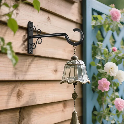 Vista 9 de BOLITE Colgadores de plantas, soportes colgantes de 6 pulgadas para plantas al aire libre o interior, ganchos de pared para colgar comederos