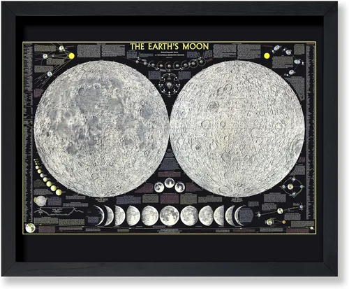Vista 49 de Poster Master Póster esotérico de H. Butler - Arte de pared en blanco y negro, astronomía antigua y diagrama celestial, regalo para fanáticos