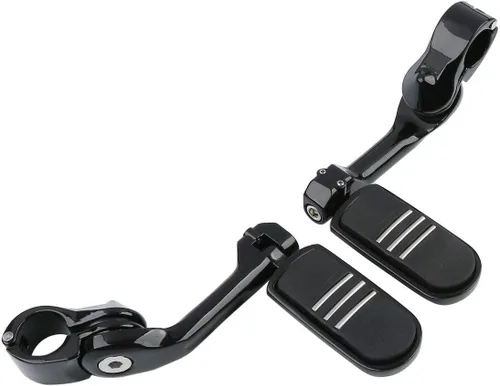 Vista 3 de TCMT - Kit de montaje de protectores de estribos para viajar en autopista de 1 1/4 de pulgadas (32 mm), para motocicletas Harley Touring Road