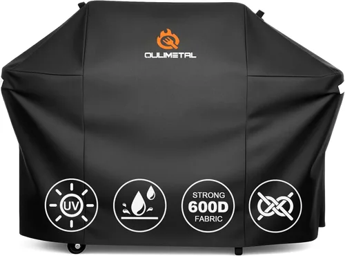 Vista 13 de QuliMetal Cubierta para parrilla de pellets para Camp Chef DLX 24, Woodwind