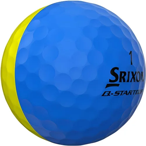 Vista 3 de Pelotas de golf Srixon Q-Star Tour Divide (Generación Anterior)