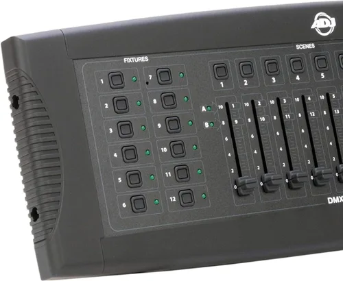 Vista 4 de ADJ Products, Operador DMX, DJ DMX 512 de 192 canales con 6 programas de chase y 8 interruptores de fade