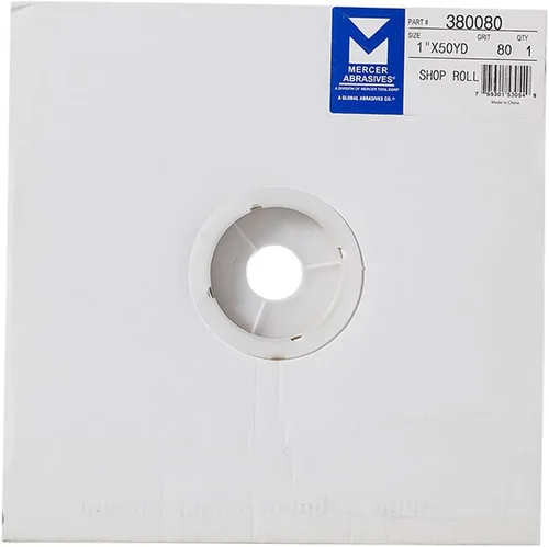 Vista 6 de Mercer Industries 381100 100 rollo de papel de lija.