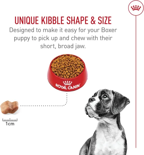 Vista 5 de ROYAL CANIN Boxer Puppy - Alimento seco para perros, bolsa de 30 libras