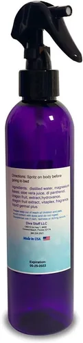 Vista 2 de Diva Stuff Spray de magnesio (8 onzas, Vanilla King)