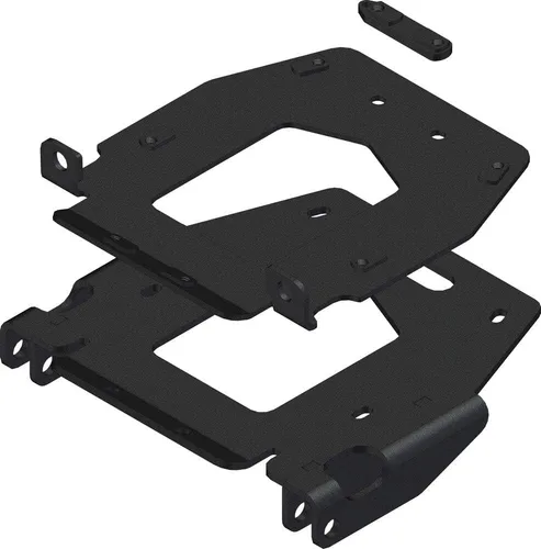 Vista 3 de KFI Poly-Pro Kit combinado de quitanieves de 72 pulgadas, arado Poly-Pro de 72 pulgadas + soporte de montaje + tubo de empuje, compatible/reemplazo