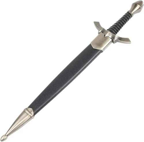 Vista 3 de TheBoneEdge - Cuchillo de daga romana con vaina de espada corta medieval de 13 pulgadas