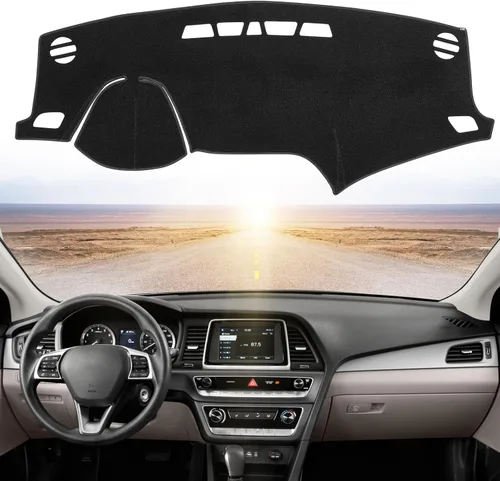 Vista 14 de Tapete para cubierta de salpicadero compatible con Hyundai Sonata 2011, 2012, 2013, 2014