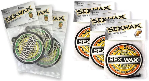 Vista 5 de Ambientador Sex Wax Multi Pack (Coconut 2 Pack)