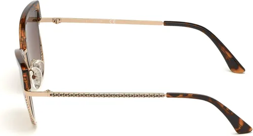 Vista 3 de Guess GU7622 - Gafas de sol para hombre, montura Havana oscura, lentes marrón degradado, lente 2.126in GU76225452F