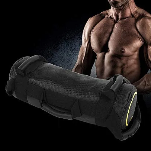 Vista 9 de VGEBY1 Bolsa de arena de levantamiento de pesas, paquete de bolsa de arena de fitness para entrenamiento resistente para mejorar la fuerza