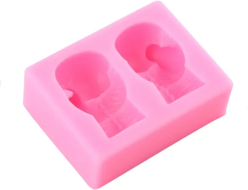 Vista 4 de Molde de silicona para deportes de boxeo, para guante, fondant, para decoración de pasteles, decoración de cupcakes, azúcar, manualidades, caramelo