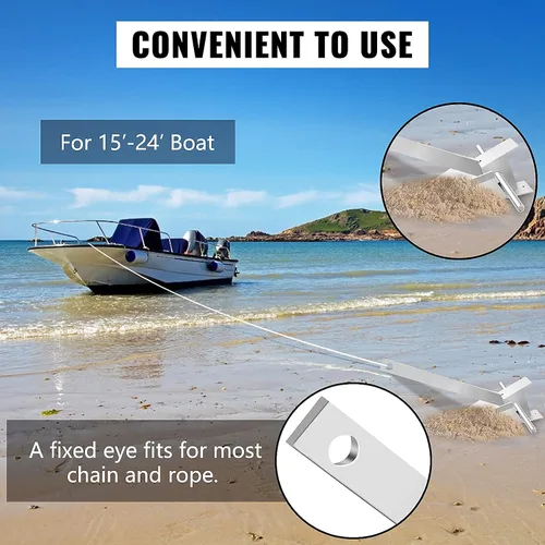 Vista 5 de VEVOR Boat Anchor Kit