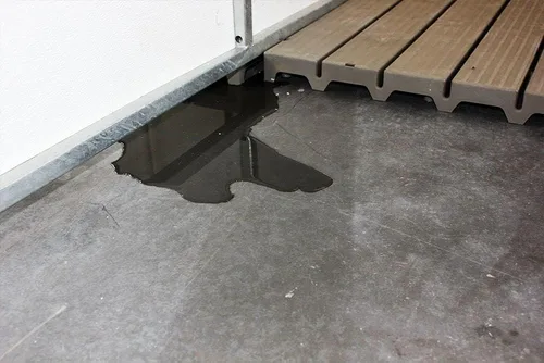 Vista 6 de Piso elevado para perreras de 6 x 8 pies