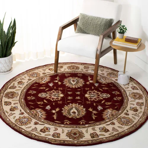 Vista 22 de SAFAVIEH Total Performance Collection - Alfombra decorativa, 2 x 3 pies, marrón y marfil, oriental, enganchada a mano, no desprende pelusa