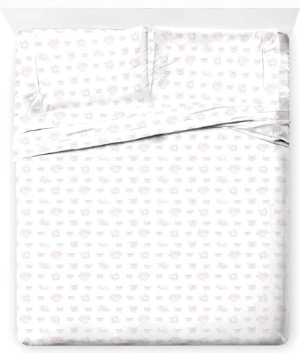 Vista 18 de Jay Franco - Juego de sábanas con funda ajustada, sábanas planas y funda para almohada - Ropa de cama ultra suave con funda para almohada