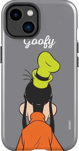 Vista 6 de Skinit Impact - Funda para teléfono compatible con iPhone 14 Plus, diseño oficial de Disney Friends Donald Duck Thinking Negro-DX5
