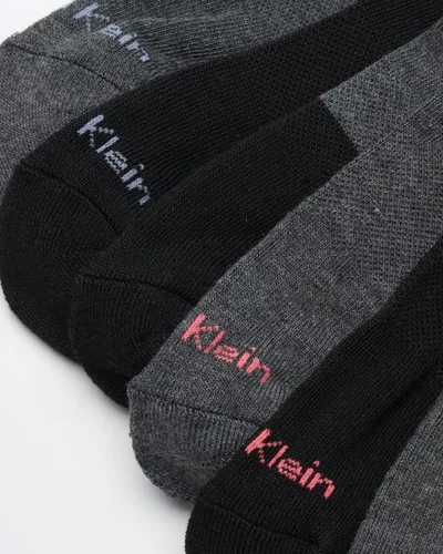 Vista 4 de Calvin Klein Calcetines deportivos para mujer - Calcetines tobilleros de corte de cuarto (6 unidades)