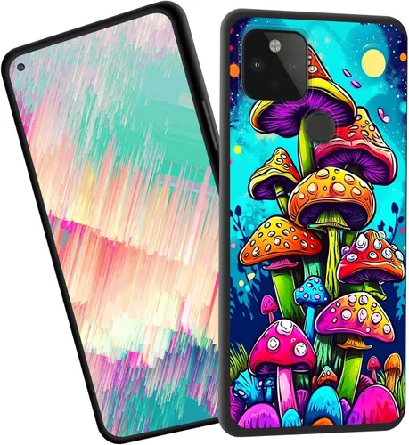 Vista 61 de for Google Pixel 4 XL Case,Slim Shockproof TPU Soft Rubber Silicone Cover Phone Case for Google Pixel 4 XL,Blue Skull Headphone