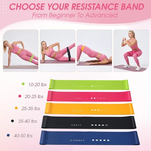 Vista 4 de Pilates Equipment,Pilates Kit with 15" Pilates Ring,2 9.8" Ball,Resistance Bands,Ankle Weights, Sliders, Grip Socks, Pilates Towel,30-Day Challenge