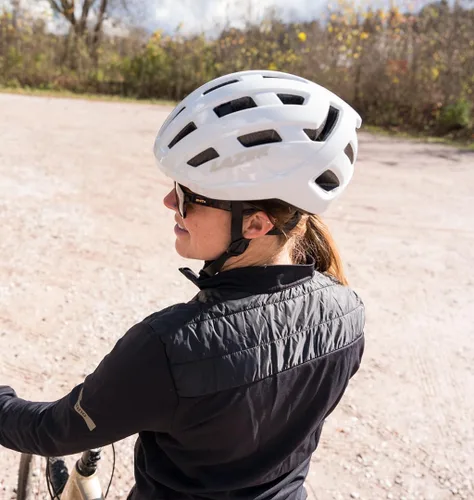 Vista 4 de LAZER Tempo KinetiCore - Casco de bicicleta liviano para adultos, equipo de ciclismo para hombres y mujeres