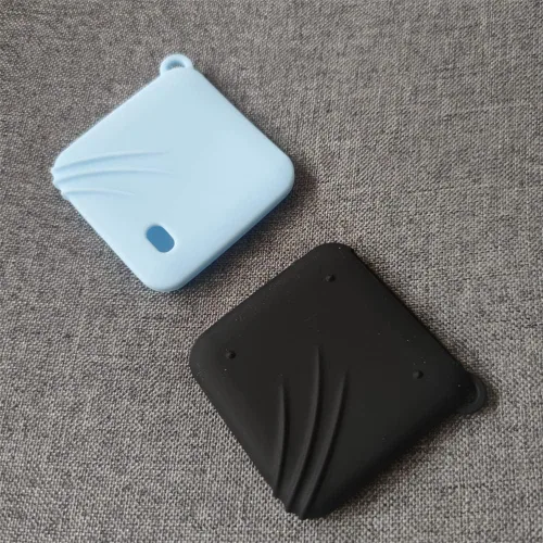 Vista 4 de DAYJOY - Juego de 2 fundas protectoras de silicona líquida suave compatibles con Western Digital/WD Elements SE, SSD portátil de 480 GB/1 TB/2 TB
