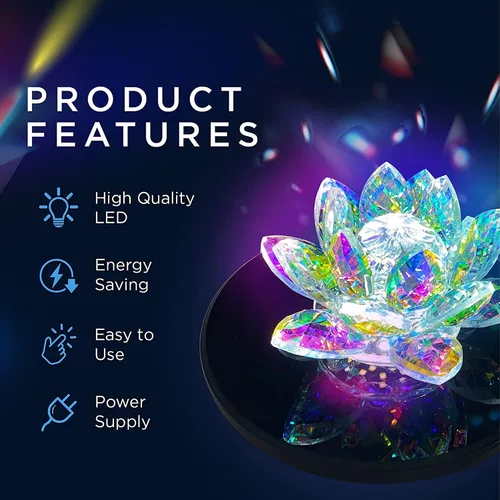 Vista 5 de Soporte de 19 LED que cambia de color, pedestal de exhibición iluminado circular para arte de cristal 3D, base de luz con enchufe AC/USB, soporte