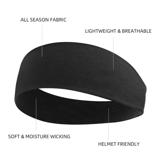 Vista 7 de Diademas elásticas antideslizantes de tela suave para mujer, paquete de 16 unidades, para yoga, correr, accesorios deportivos para el cabello