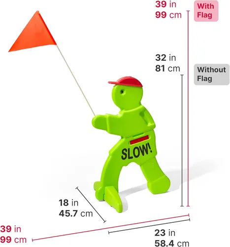 Vista 5 de Señal de seguridad Step2, alerta de niños