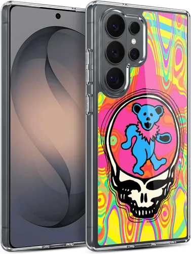 Vista 192 de Head Case Designs Funda de gel con licencia oficial de Grateful Dead Bear Trends [protección de grado militar] compatible con Google Pixel 3
