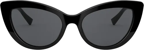 Vista 3 de Versace Woman Sunglasses Black Frame, Dark Grey Lenses, 54MM