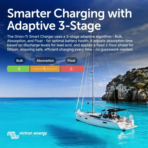 Vista 4 de Victron Energy Orion-Tr Smart cargador CC-CC, aislado, con Bluetooth