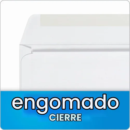 Vista 2 de Sobres de folleto Columbian 6 x 9, sin ventana, blancos, cierre engomado, sobres para envío, 100/caja (COLO915)