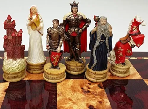 Vista 10 de Alicia en el país de las maravillas Fantasy Chess Men Set - NO Board