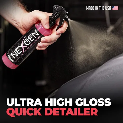 Vista 2 de Nexgen Spray de Detalle Rápido (8 onzas) - Limpiador de Manchas Definitivo y Mantenimiento de Revestimiento Cerámico - Detallado Instantáneo