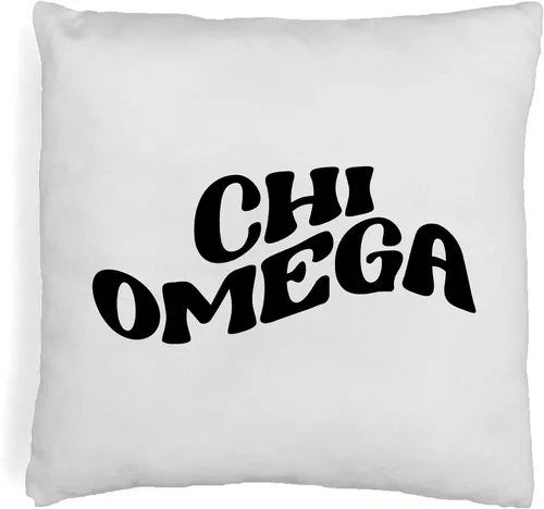Vista 12 de sockprints Mod Alpha Chi Omega - Funda de almohada de 18 x 18 pulgadas, fundas de almohada de hermandad de mujeres - Almohada decorativa