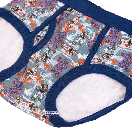 Vista 2 de Disney Ropa interior Buzz Lightyear de Pixar para niños con Zurg y Zyclops en tallas 4, 6, 8, 10
