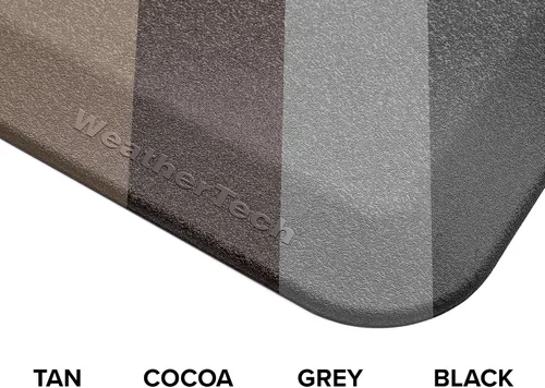 Vista 7 de WeatherTech ComfortMat, Alfombrilla Antifatiga de 61 por 91 Centímetros, Patrón Bordeado, Negro