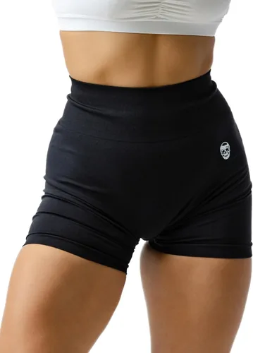 Vista 5 de Gymreapers Infinity - Pantalones cortos de entrenamiento sin costuras de cintura alta para mujer, pantalones cortos atléticos para gimnasio, correr