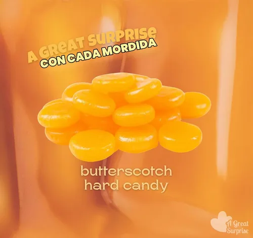 Vista 3 de Caramelo duro Butterscotch de 4 libras a granel envuelto individualmente