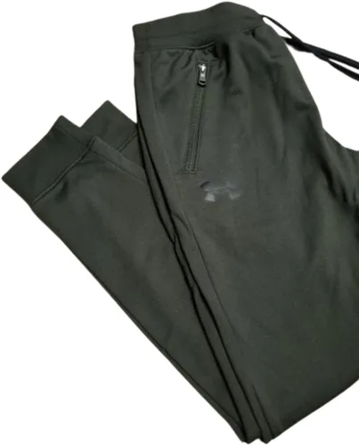 Vista 2 de Under Armour Pantalones cónicos Pennant para niño, Verde barroco negro 310